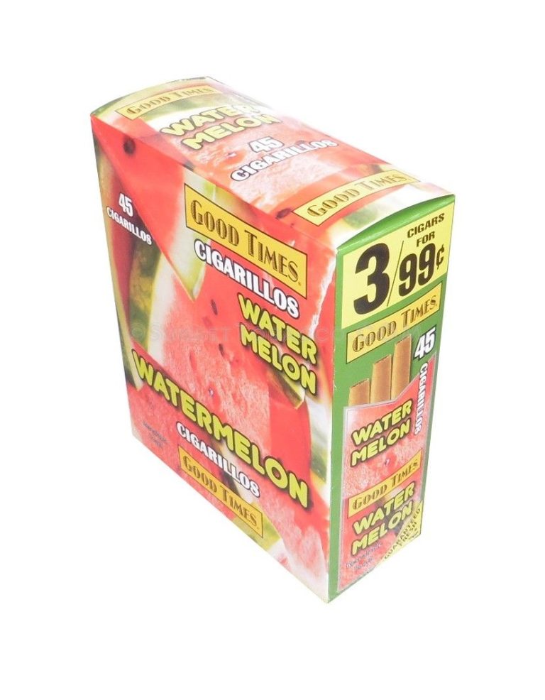 Good Times Cigarillos Watermelon 15 Packs of 3/45ct.