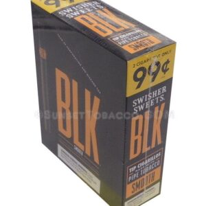 Swisher Sweets BLK Smooth 15 Packs of 2/30ct.