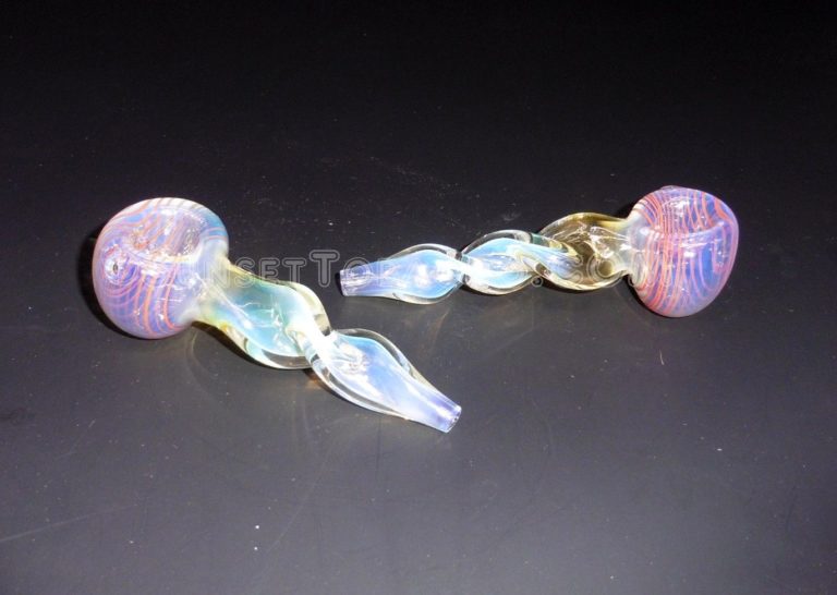 4" Twisted Body Fumed OS Spoon