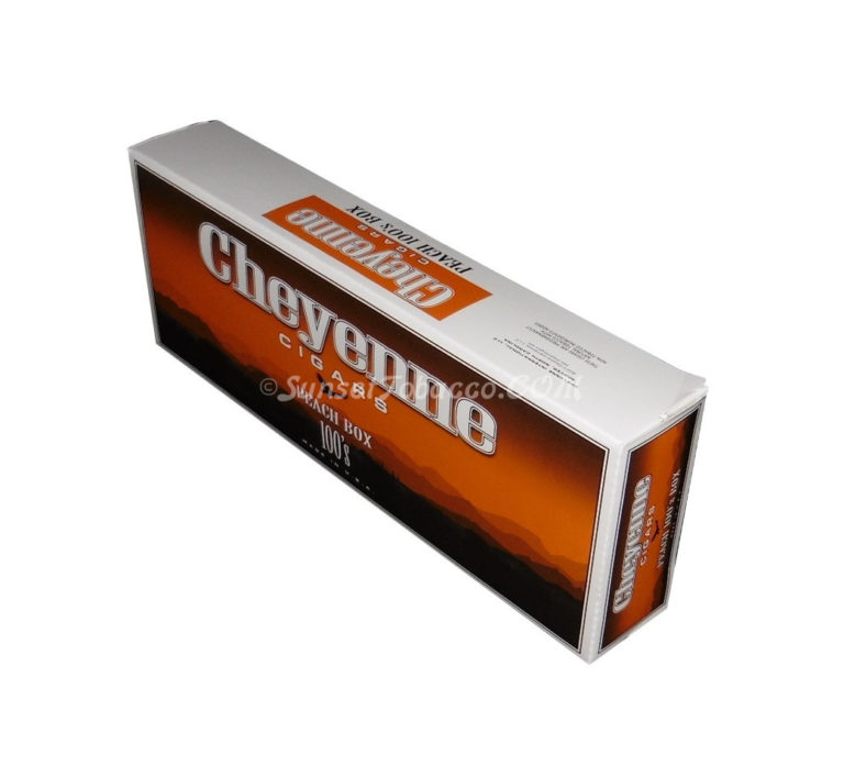 Cheyenne Filtered Cigar Peach 10 Packs of 20/200ct.